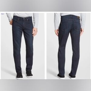 NWT Men's Heroes Motor Slim Straight Dark Denim Jeans W33 x L32